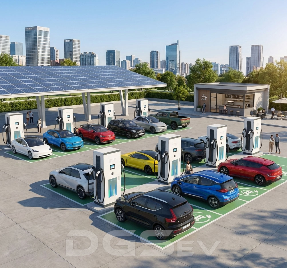 Cargador DC de wall/pie - Totem Quad DC